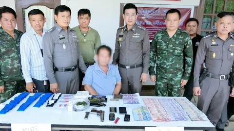 เลี้ยงวัวบังหน้า! รวบหนุ่มใหญ่สุโขทัย เป็นเอเย่นต์ค้ายาบ้า