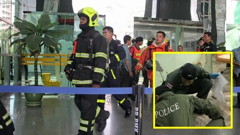 พบจุดบึมพระมงกุฎฯ ซุกแจกันวางในห้อง"วงษ์สุวรรณ" ประณามไร้มนุษยธรรม 