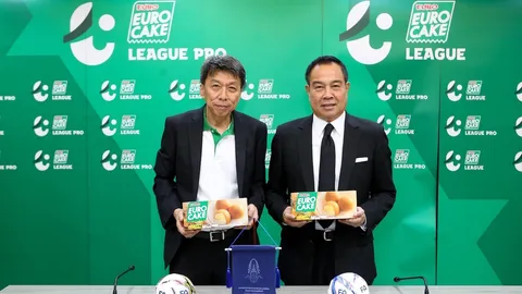 'ยูโร่เค้ก' เซ็นสัญญาสนับสนุนศึกไทยลีก 3-4 