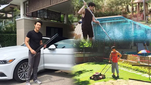 ชิลเหมือนเจ้าของ! เปิดบ้าน 'หมาก ปริญ' เมื่อไหร่จะมีสาวไปอยู่ด้วย?