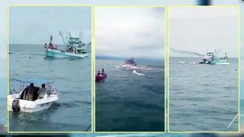 เมื่อเรือตกปลา เจอกับลูกพี่อวนล้อม 'เราตกทีละตัว มันเอาทีเดียวหมดฝูง'