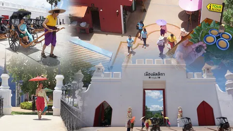 สายฮิปต้องมา! ห่มสไบเที่ยว 'เมืองมัลลิกา' อัพเดตใหม่เช็กอินเจ้าค่ะ