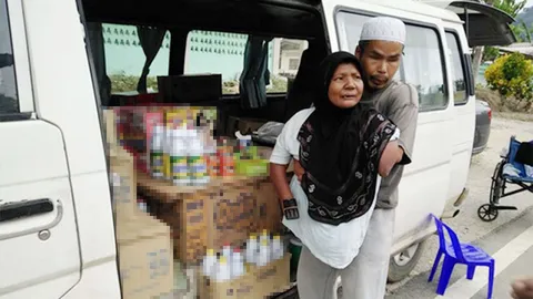 ใจคอทำด้วยอะไร? ผัวเมียพิการสู้ชีวิต ถูกจับปรับรีดเงิน