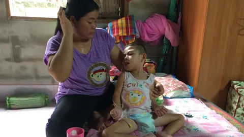 ภาระหนัก ยายเฝ้าดูแลหลานชาย4ขวบ ป่วยสมอง-ปอดติดเชื้อ วอนช่วย
