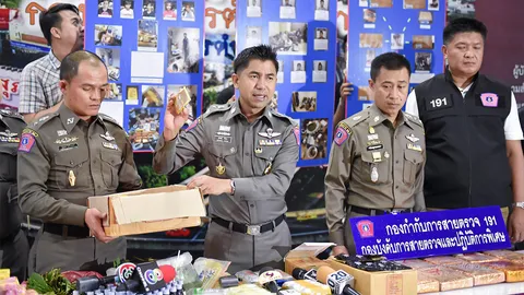 191 ทลายแก๊งนศ.ออนไลน์ ทำเป็นองค์กรค้ายาครบวงจร