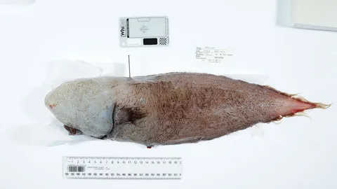 พบปลาประหลาดไร้หน้าอีกครั้งในรอบ 144 ปี