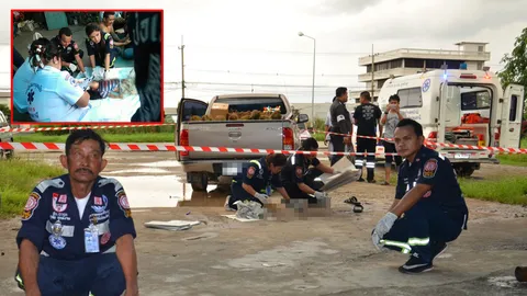 หลานขวบครึ่ง เห็นยายถอยรถเข้าบ้าน ดีใจวิ่งไปหา พลาดถูกล้อทับสมองกระจาย