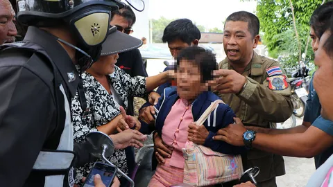 เพื่อนชวนไปอยู่ด้วย ยายวัย 78 พยายามโดดแม่น้ำบางปะกง พลเมืองดีช่วยยื้อ