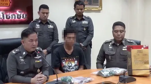 รวบโจ๋ปาอิฐ-ขวดเบียร์ใส่แบงก์ย่านวังหิน อ้างเครียดขอเงินเเม่ไม่ให้