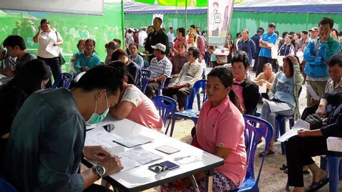 จ้างเด็กช่วงปิดเทอมหาข้อมูลคนจน