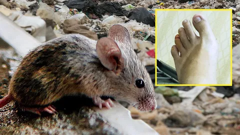 หนูพล่านห้าแยกลาดพร้าว หนุ่มซวยถูกกัดเลือดสาด กทม.โบ้ยแม่ค้าทิ้งขยะ ยากคุม