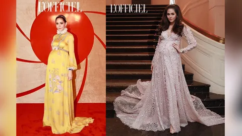 ชุดถูกใจชาวจีน! ชมพู่ อารยา ทำฮือฮาเดินพรมแดงที่เซี่ยงไฮ้