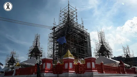 ‘ไม้ดัด-เขามอ’ ประดับพระเมรุ ใช้ 250กระถาง ยึดหลักพอเพียง-สมพระเกียรติ