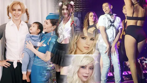 ใครชนะ? เปิดภาพดาราก๊อปลุค บริทนีย์ สีสันคอนเสิร์ตขุ่นแม่    