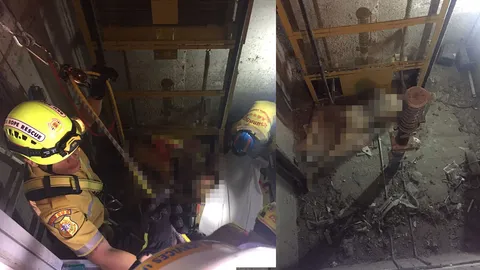 ‘หนุ่มกิมจิ’ สักยากูซ่า เปลือยกายตกปล่องลิฟต์ดับ พบทะเลาะแฟนสาวรุนแรง (คลิป)