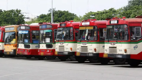 ขสมก.บริจาครถโดยสาร ปลดระวาง 110 คัน ให้สถานศึกษา หน่วยงานรัฐ