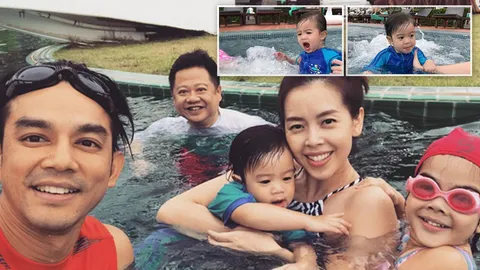 แม่เกม เล่าวินาทีระทึก! น้องสวรรค์ จมน้ำ พ่อมอส โดดช่วยลูก