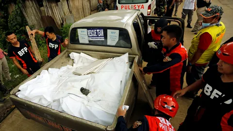 โหดมาก ทัพปินส์ผงะ พบ 5 ศพ ชาวมาราวี โดนแนวร่วมไอซิส ฆ่าตัดหัว 