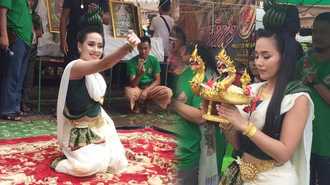 อาทิตย์ทรงกลด เหนือพิธีพุทธาเทวาภิเษก เหรียญปู่ศรีสุทโธ รุ่นรวยล้นฟ้า(คลิป)