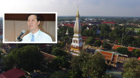 หมอณรงค์ รองอธิบดีกรมการแพทย์ พลัดตกองค์พระธาตุพนม กรามร้าว (คลิป)