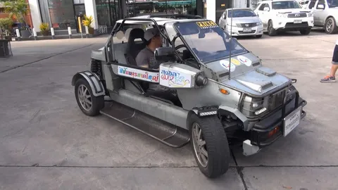 สุดเจ๋ง! หนุ่มร้านแอร์ นำเศษเหล็กสร้างรถวิ่งได้จริง จากแรงบันดาลใจ