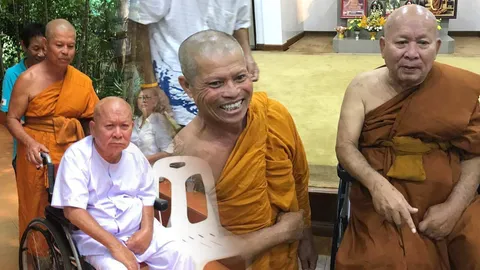 'ชลอ เกิดเทศ' บุคคลในตำนาน คดีเพชรซาอุฯ สละโลดโผน ห่มเหลือง วัย 79 ปี