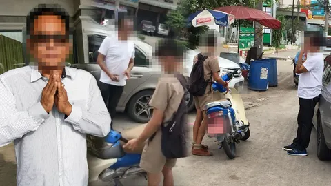 ยังไม่ตั้งข้อหา! ลุงขับเบนซ์ กลับลำไม่เรียกค่าเสียหายแล้ว ตร.รอเด็กแจ้งความ