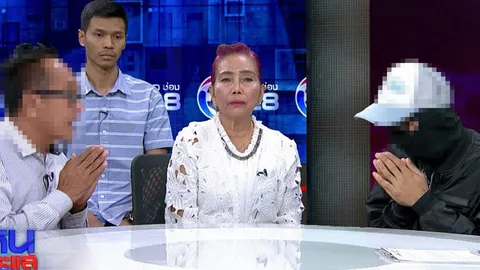 เสี่ยเบนซ์รับผิด ไหว้ขอโทษ นร.เหยื่อถูกตบ (คลิป)