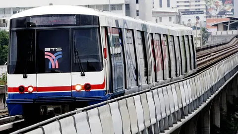 ระทึก! นร.ขาติดร่อง BTS รปภ.สติดีแจ้งหยุดขบวนช่วยทัน