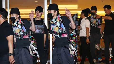 ชมภาพแฟชั่นจี๊ด จี-ดรากอน มาไทย! แฟนคลับรอรับแน่น (คลิป)