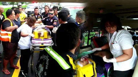 ชาวเน็ตชื่นชม! แพทย์ทหารหญิง ทิ้งรถข้างถนน ช่วยผู้บาดเจ็บติดคาซากรถ 