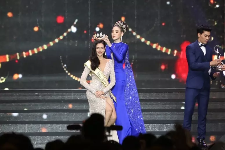 สาวลูกครึ่งอิตาลี แพม เปมิกา สวยทิ่มใจคว้าที่ 1 มิสแกรนด์ไทยแลนด์