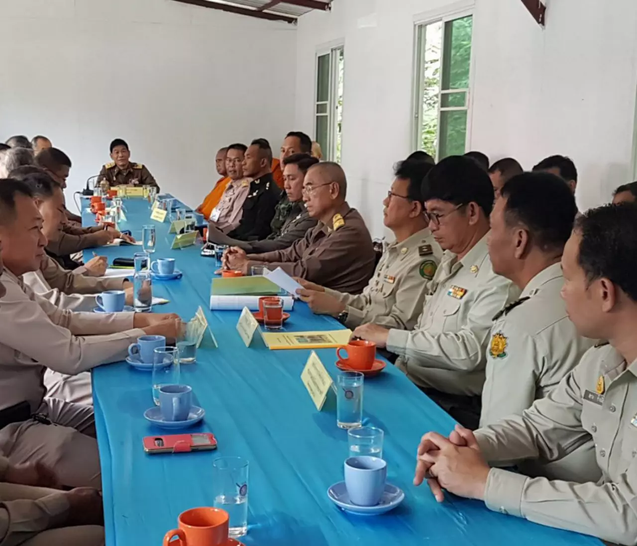 องคมนตรี ลงพื้นที่ติดตามโครงการอนุรักษ์พื้นที่ป่าไม้ต้นแบบ จ.สุรินทร์