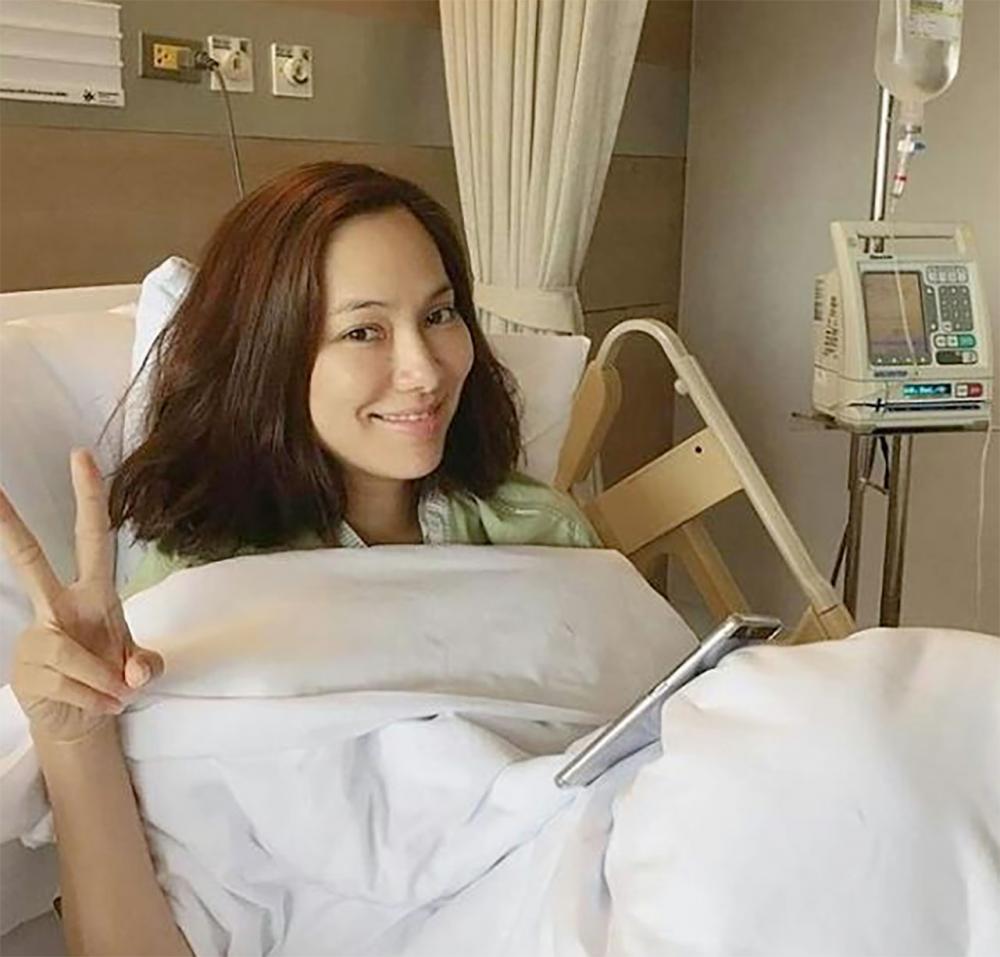 เป็นกำลังใจให้สาวเก่งคนนี้หายป่วยไวๆ