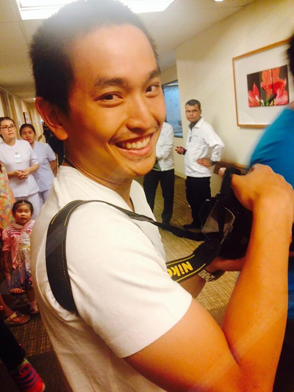 ภูผา เตชะณรงค์ มาให้กำลังใจ