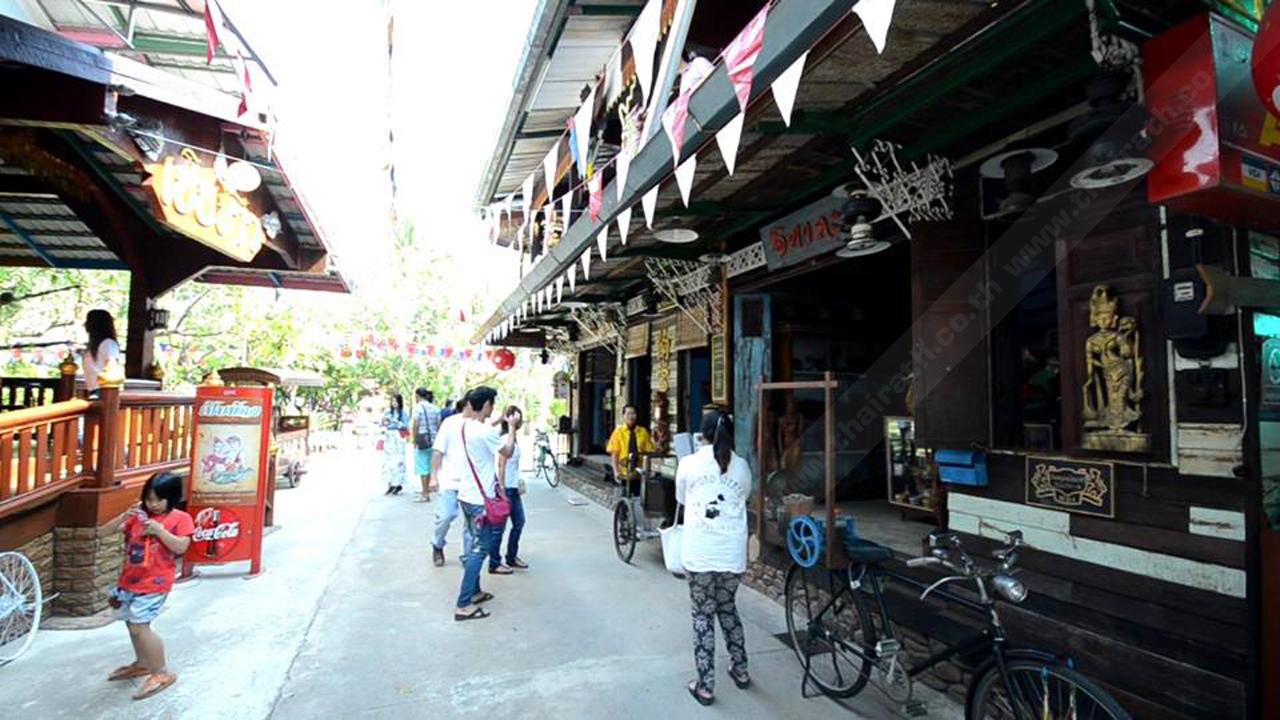 โซนตลาดร้านค้าโบราณ