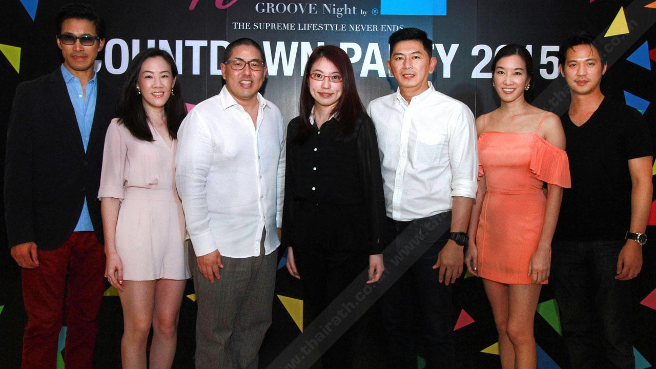 สุดมันส์ - อิศเรศ จิราธิวัฒน์ เปิดงาน A Long Kiss GROOVE Night by AMEX ฉลองคืนส่งท้ายปีเก่าต้อนรับปีใหม่ โดยมี กันตภณ ผาณิตรัตน์, อารีรัตน์ อมรชัยฤกษ์, ศันสนา จิราธิวัฒน์ และ นนทิวัช ประภานนท์ มาร่วมงานด้วย ที่ห้างเซ็นทรัลเวิลด์ วันก่อน.