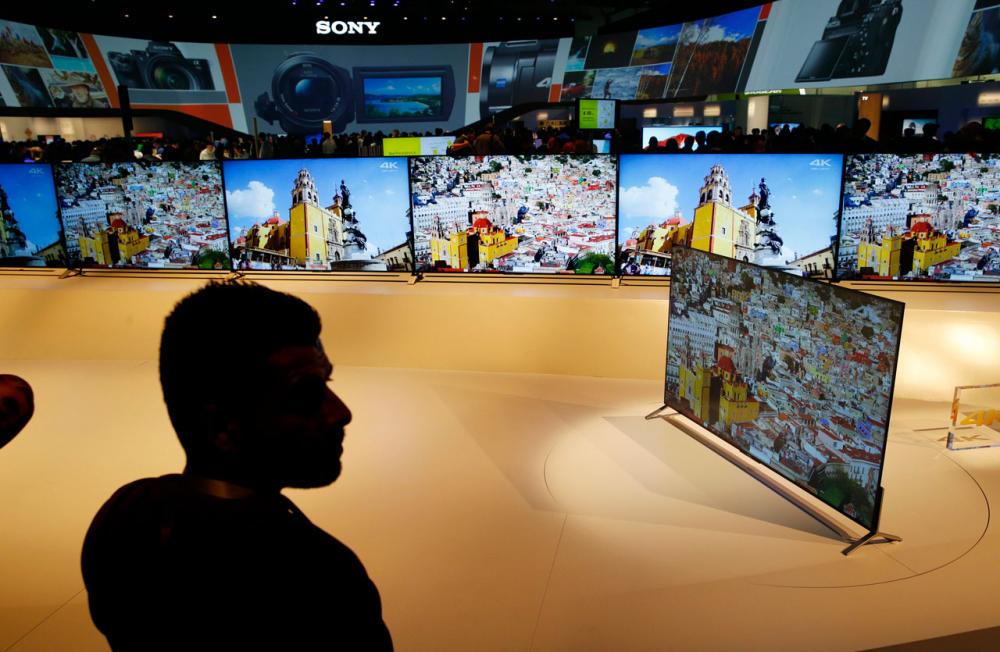ทีวี 4K ของโซนี่บางแค่ 4 มม.