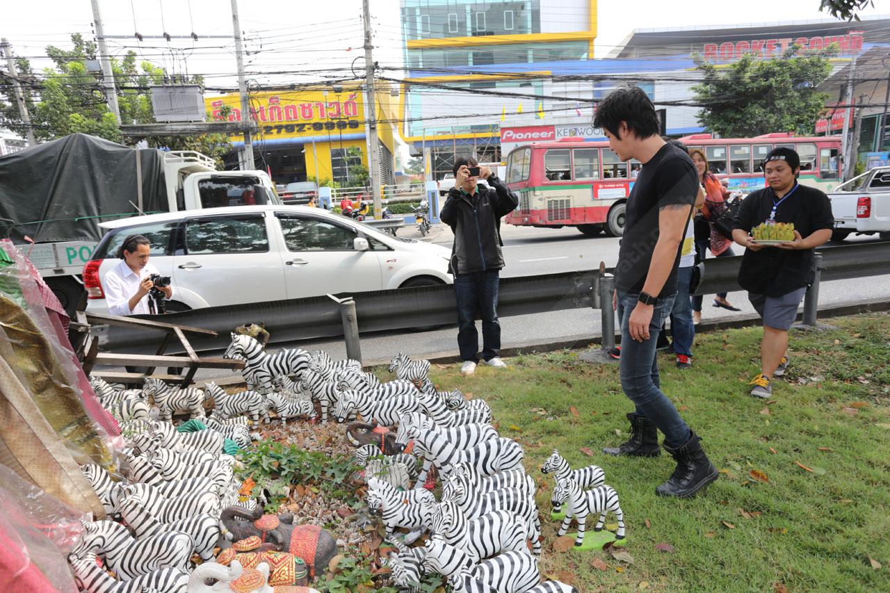 ริว ตรวจสถานที่โค้งร้อยศพ