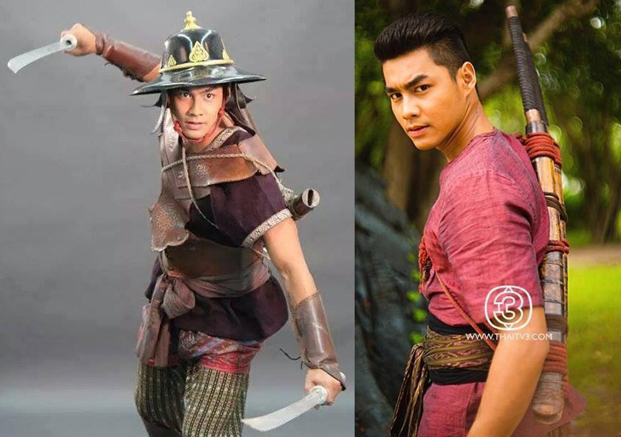 เพ็ชร ฐกฤต พระเอกหล่อ ที่ร่วมเล่นละครเรื่อง บางระจัน