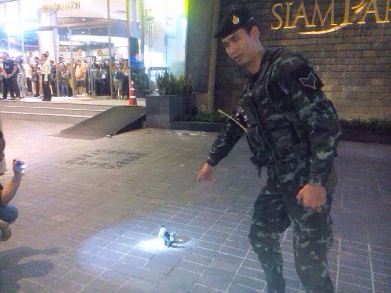 EOD ยืนยันว่าเป็นชิ้นส่วนระเบิด