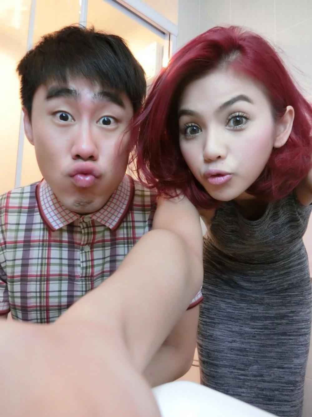 รักกันให้ทำปากจู๋