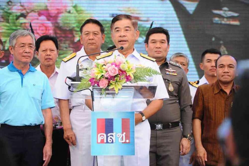 พล.ร.ท.รุ่งศักดิ์ เสรีสวัสดิ์ ผู้บัญชาการโรงเรียนนายเรือ เป็นประธานเปิดงาน