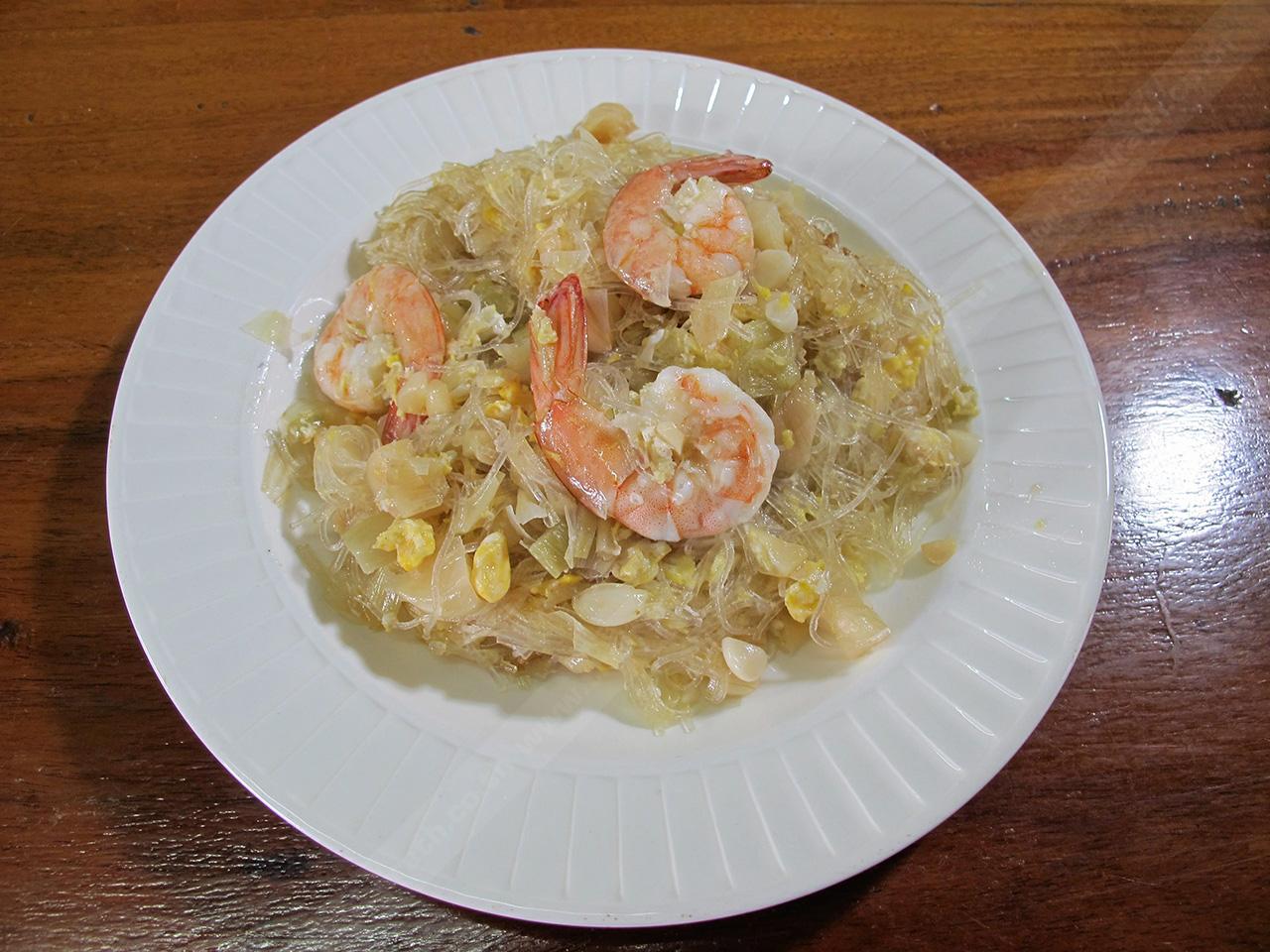 “ผัดวุ้นเส้นโบราณ” ช่วยตัดเผ็ดได้ยอดเยี่ยม.