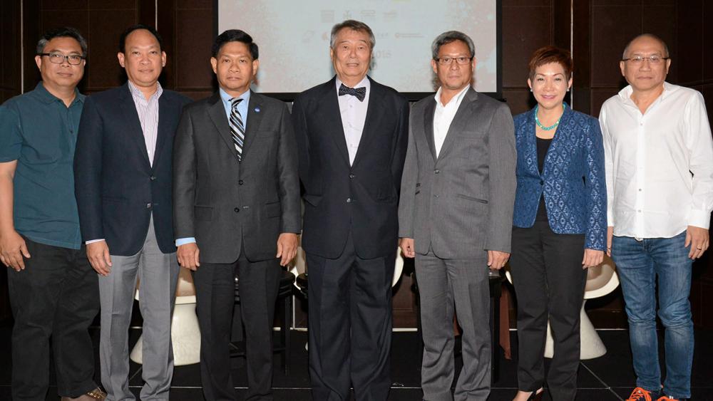 พร้อมแล้ว ร.อ.สุวิพันธุ์ ดิษยมณฑล, ศุภวรรณ ตีระรัตน์, ชัยประนิน วิสุทธิผล และ วินิจ สุรพงษ์ชัย แถลงข่าวการจัดงาน มหกรรมโฆษณาแอดเฟส 2015 ระหว่าง 19-21 มี.ค. ที่โรงแรมรอยัล คลิฟ พัทยา โดยมี สมพัฒน์ ทฤษฏิคุณ มาร่วมงานด้วย ที่โรงแรมเอส 31 วันก่อน.