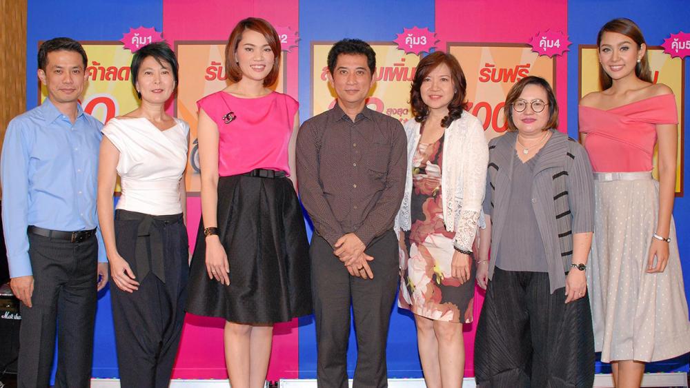อย่าพลาด ณัฏฐ์ จริตชนะ แถลงข่าวการจัดงาน “HomePro EXPO ครั้งที่ 21” มหกรรมงานแสดงและจำหน่ายสินค้าเกี่ยวกับบ้านครบวงจร ระหว่าง 13-22 มี.ค. ที่อิมแพ็ค เมืองทองธานี โดยมี วรรวิมล กนกธนาพร และ ดวงใจ ตั้งประสิทธิพร มาร่วมแถลงด้วย ที่ศูนย์การค้าริเวอร์ซิตี้ วันก่อน.