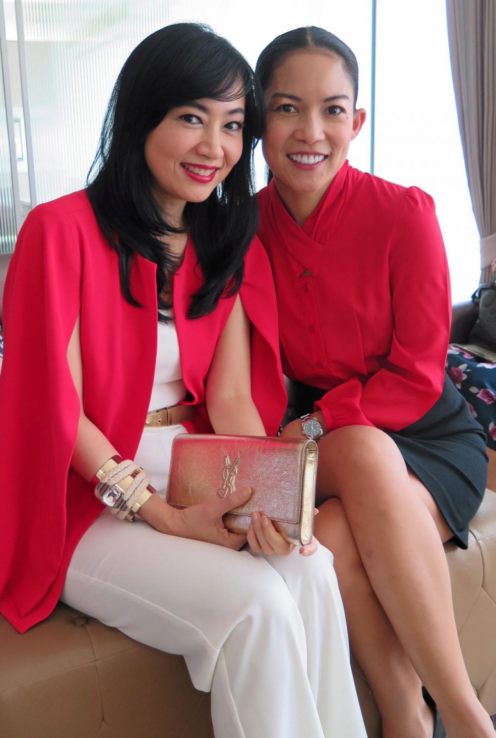 ชัชชฎา ก้องธรนินทร์ และอภิภาวดี สนิทวงศ์ ณ อยุธยา.