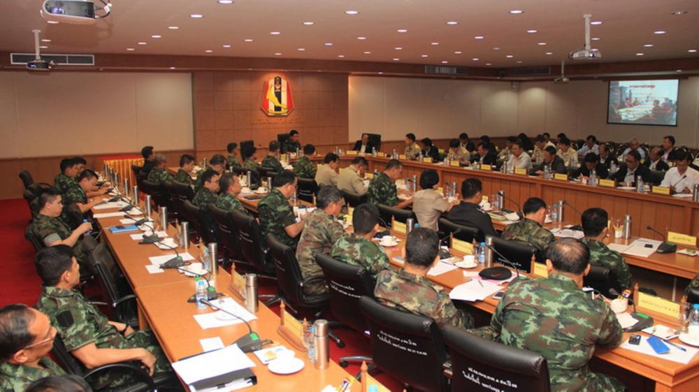ประชุมหน่วยงานมั่นคง ประจำเดือน ก.พ. 2558
