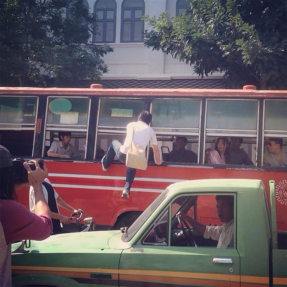 ฉากเสี่ยงตายขนาดนี้ หนุ่มโตโน่เล่นเองไม่ใช้สแตนด์อินแต่อย่างใด