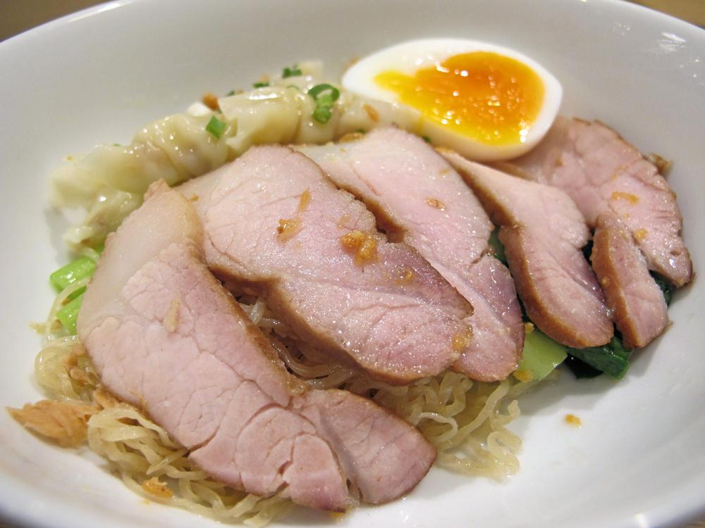 “บะหมี่หมูแดงไข่ยางมะตูม” สำหรับคนไม่ทานเนื้อ.